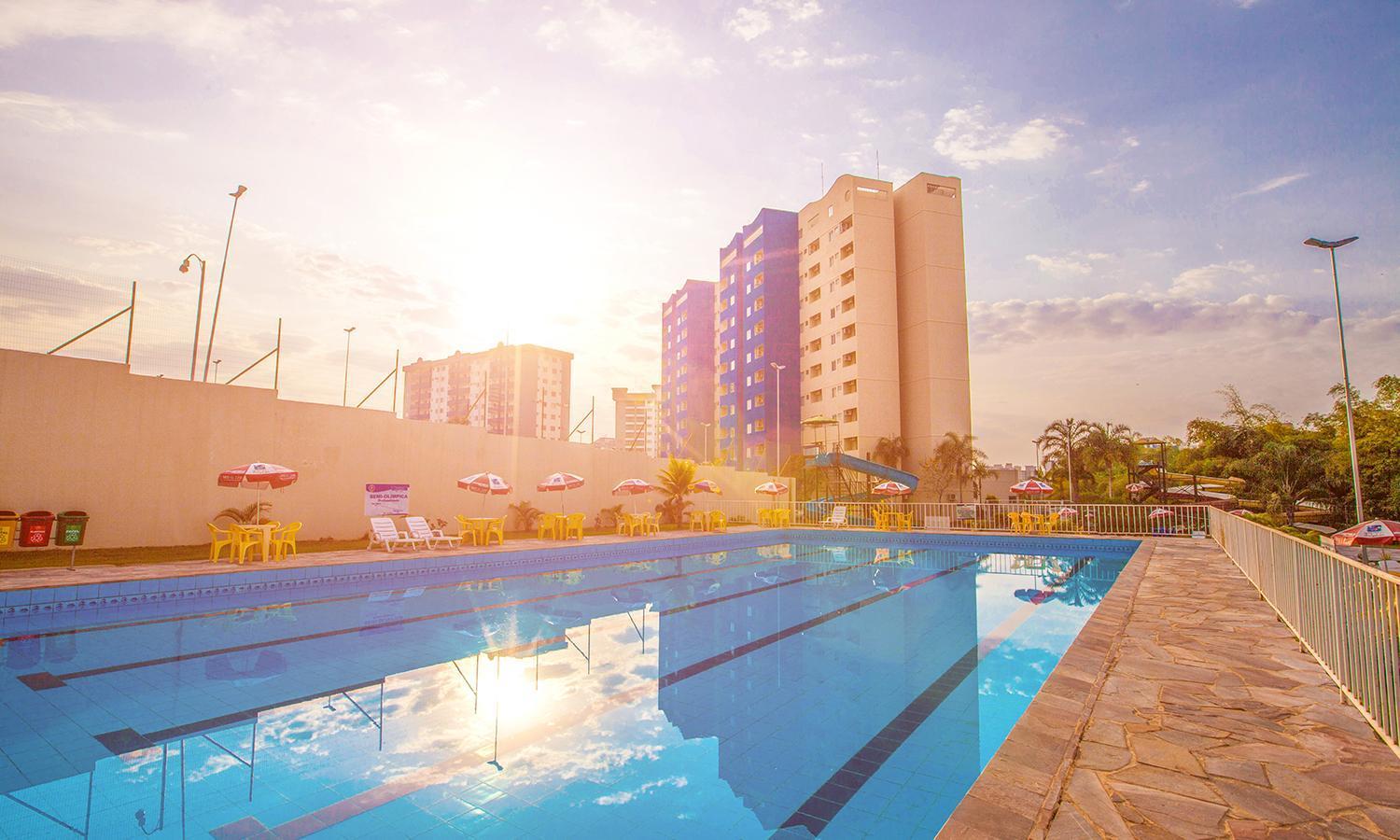 Apartamento Golden Dolphin Express - Viva Ferias Caldas Novas Exterior foto